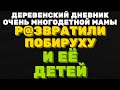 Испортили побируху и её детей \ ДЕРЕВЕНСКИЙ ДНЕВНИК очень многодетной мамы \ мать героиня