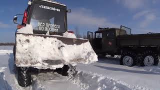 Заруба с каналом не тормозил (зил против мтз) часть 1