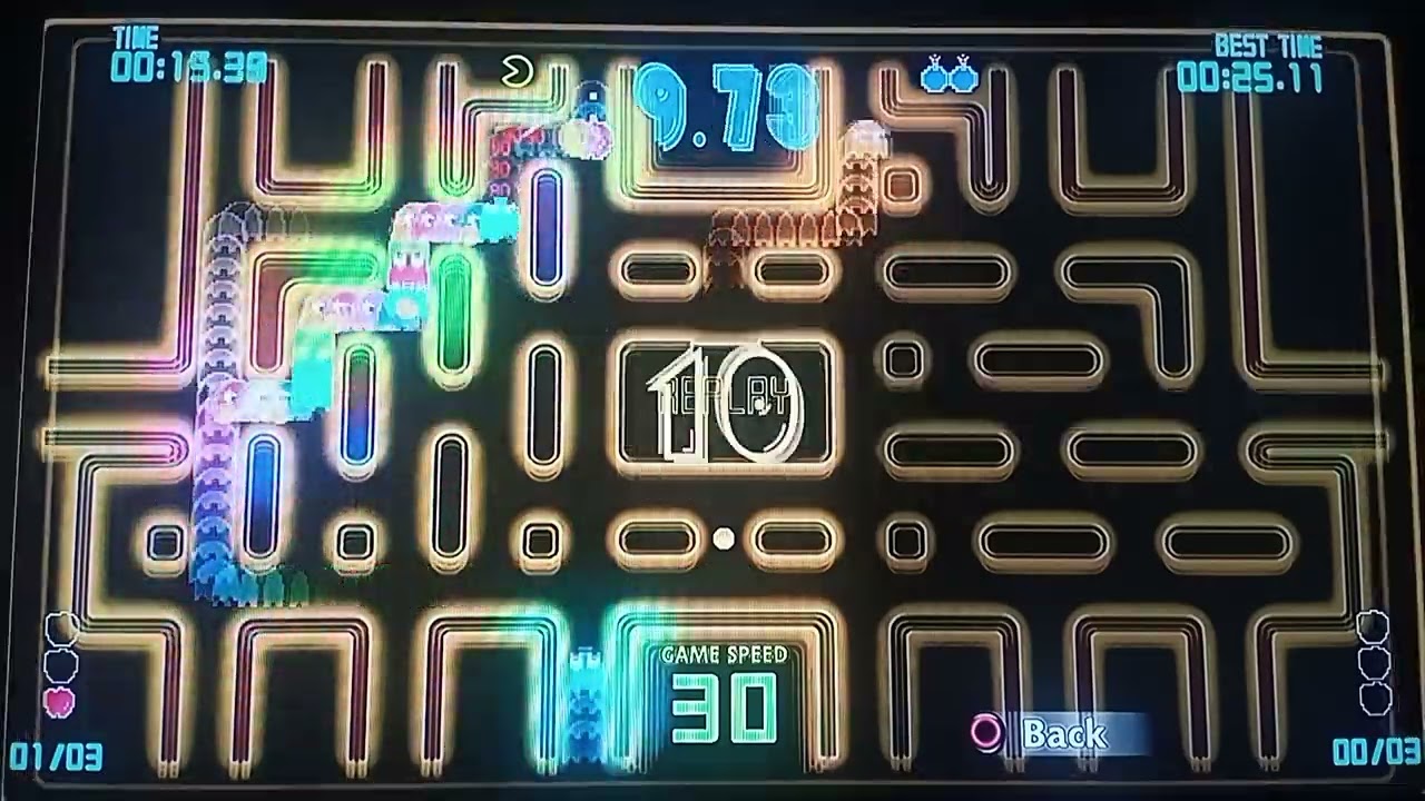 Pac-Man CE DX+ - Mountain Time Trial (Short 4) 25.10