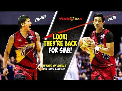 GRABE LAKAS NG FINAL LINEUP NG SMB! | BEERMEN LINEUP FOR PBA RETURN OF THE RIVALS