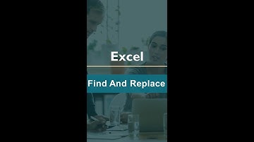 Find and Replace in excel | Excel Tips and Tricks #shorts