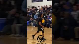 Halftime Buzzer Beater Jacob Humphrey Big Timon💪🏾‼️💯#highschoolsports #buzzerbeater #viral #fyp