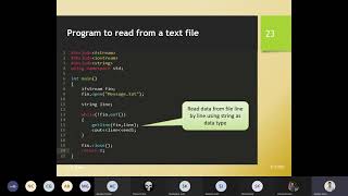 File Handling : Object Serialization using C++