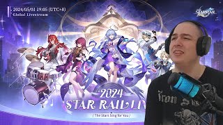 HSR Fan Reacts To Star Rail LIVE 2024 | Honkai: Star Rail +HSR HoyoFair 2023 !