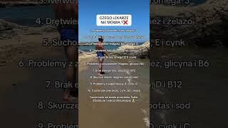 Czego lekarze nie mówią?