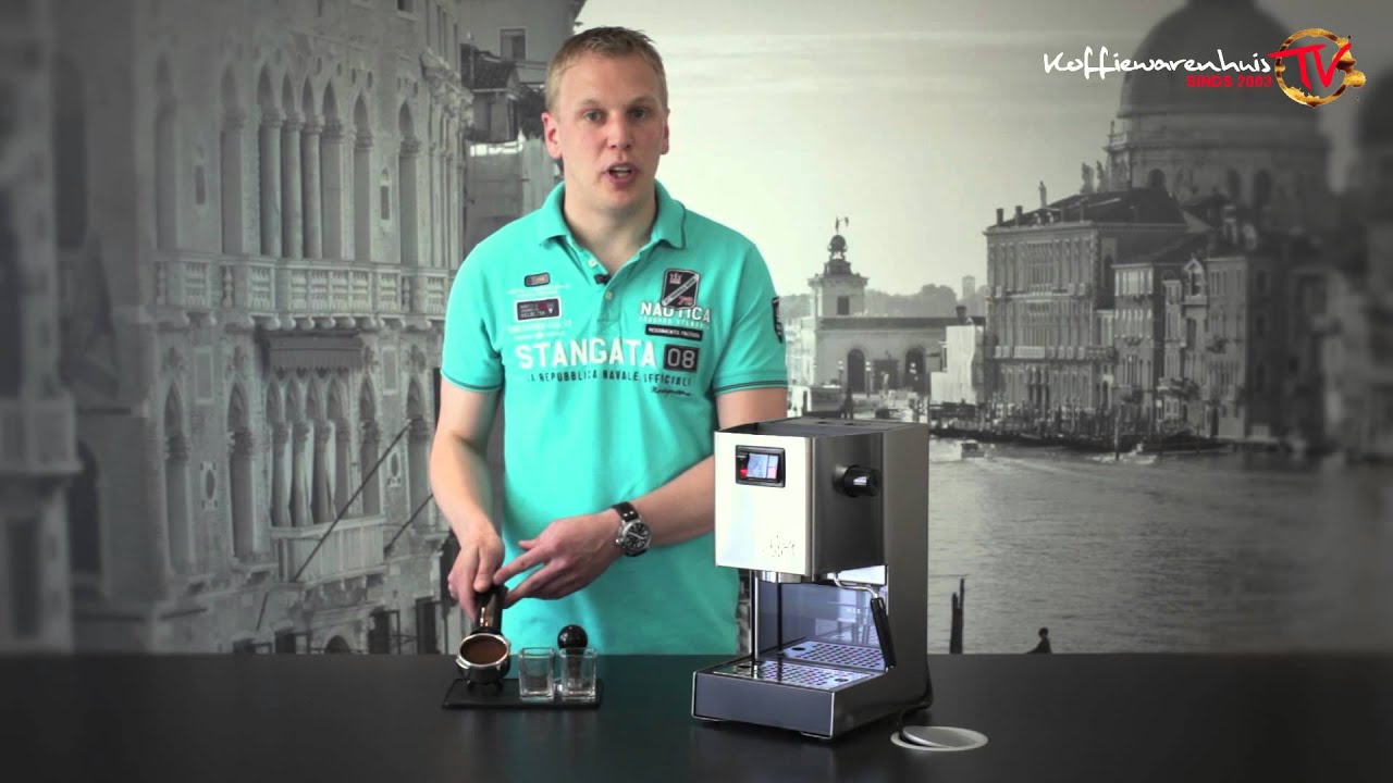 Instructievideo Gaggia Classic Coffee 