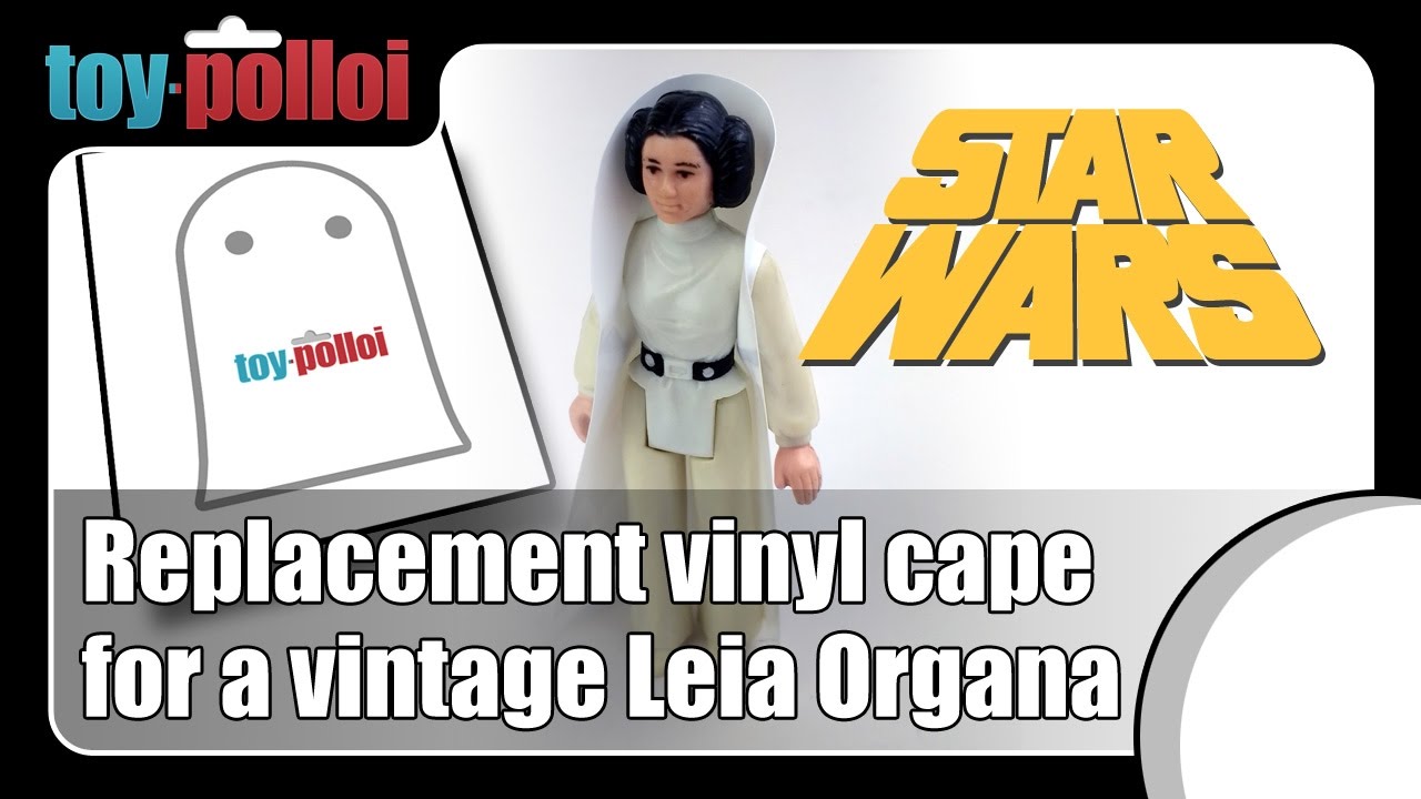 Star Wars Replacement Cape For Vintage Kenner Figure Bespin Leia 