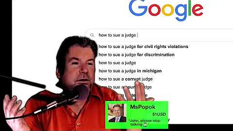 Stuttering John Accuses Judge Crotty of Racism