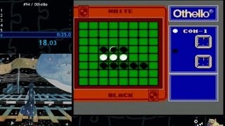 Othello (NES) (Level 1 Difficulty) Speedrun in 0:24