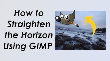 How to Straighten the Horizon Using GIMP