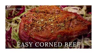 OVEN BAKED CORNED BEEF Recipe |  St Paddy's Day