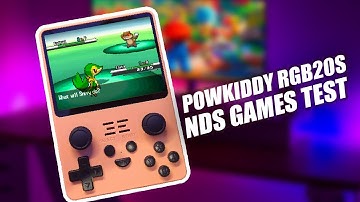 We tried NDS games without a touch screen  |  Powkiddy RGB20s