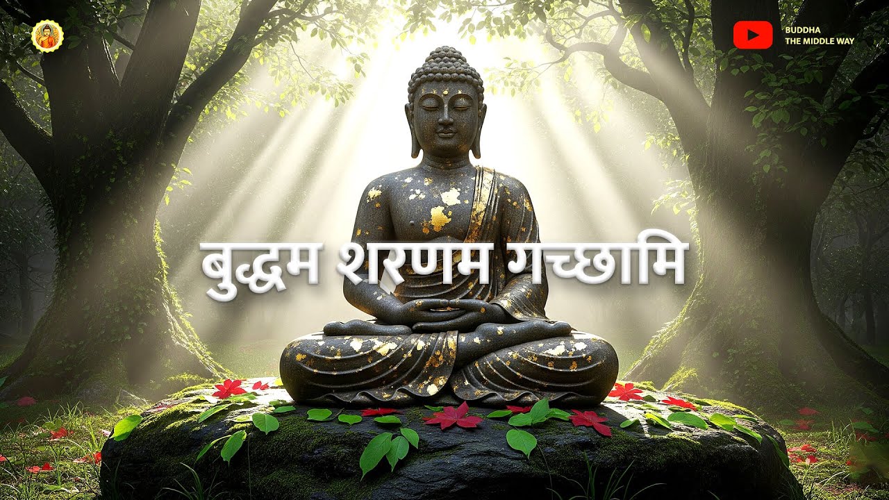 Powerful Buddhist Mantra for Positive Energy | Listen Daily | Buddham Sharanam Gachchami #loop