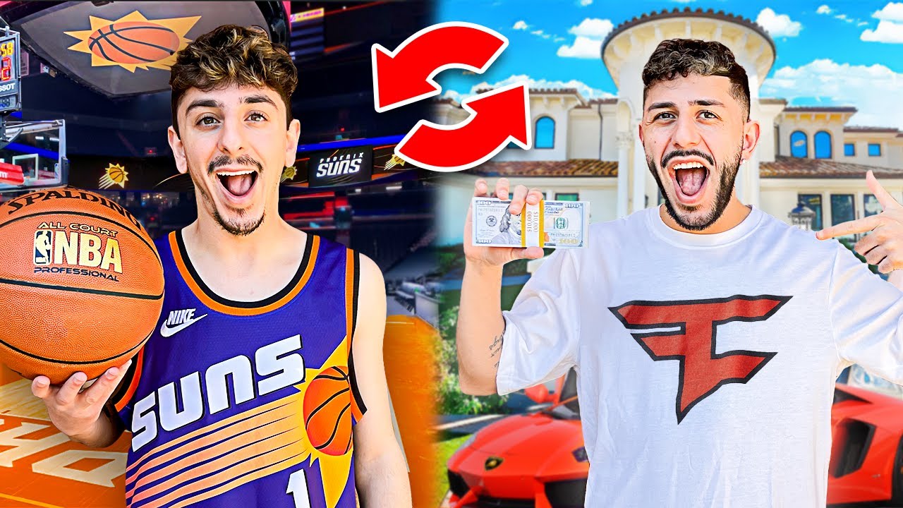 Switching Lives with my Brother for 24 HOURS!!