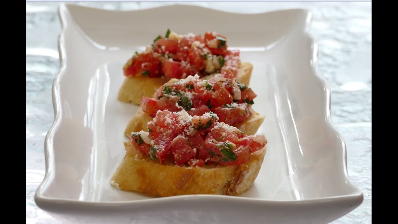 How to Make Bruschetta - YouTube