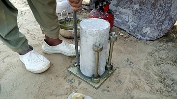 Capping of Concrete Cylinder