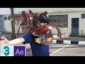 After effect hulk smash/ iron man  suit-up