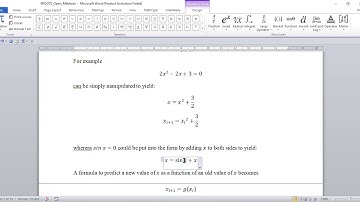 Fixed-Point Iteration | Roots of Equations | Numerical methods 1