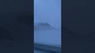 REAP THE WILD WIND PT. 1(ULTRVOX)-Iceland snow blizzard scenery - Egilsstadir(East) to Myvant(North)