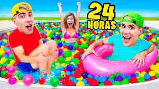 Thumbnail for 24 HORAS EN PISCINA LLENA DE PELOTAS !!