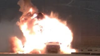 MQ-9 Reaper Fires Dual Mode Brimstone Missile [HD]