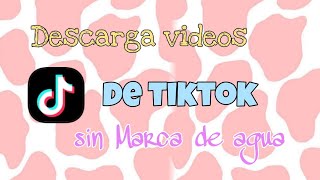 Descarga videos de Tiktok sin Marca de Agua /2021 🎶 screenshot 5