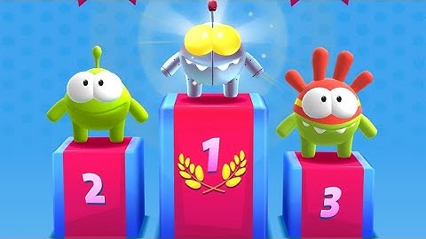 Om Nom Run I use ad to became champion in 100 Runner Gameplay