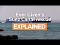 Explainer: How the Suez Canal ship was freed