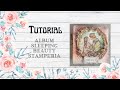 Album Scrapbooking Sleeping Beauty Stamperia Tutorial