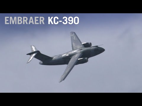 Embraer KC-390 Flying Display at Paris Air Show 2019 – AINtv