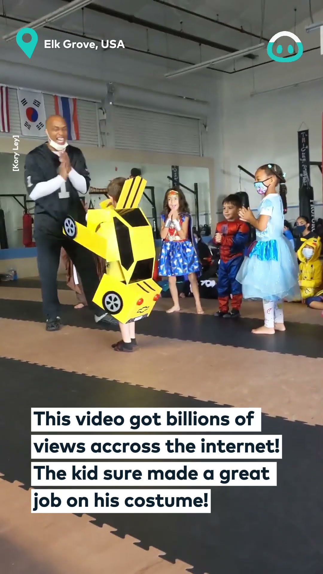 Impressive Homemade Transformers Costume || ViralHog