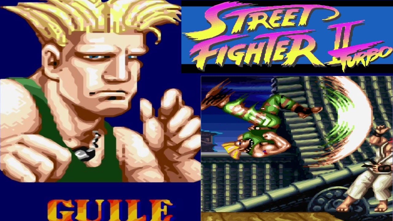 SFC] ストリートファイターⅡ ターボ (Street Fighter II TURBO)ガイル