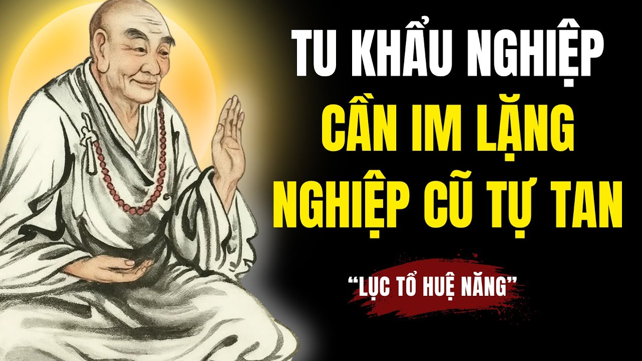Lục Tổ Huệ Năng Dạy: Tu Khẩu Nghiệp - Cần Im Lặng - Nghiệp Cũ Sẽ Tự Tiêu Tan