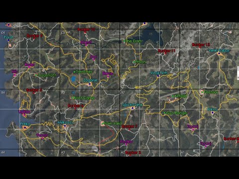 scum map. poi scum map. poi