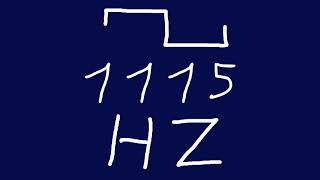 1115 hz square