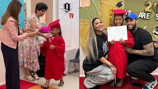Devon Waller & Hazel E's Daughter Ava Graduates From Kindergarten! 🎓