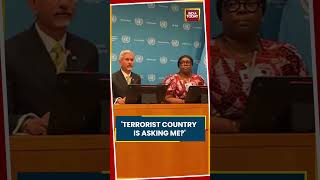 Details 'Terrorist Country Is Asking Me': EAM Jaishankar Shuts Down Pakistani Journalist's Hecking At UN News