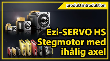 [produkt introduktion] Ezi-SERVO HS_stegmotor med ihålig axel