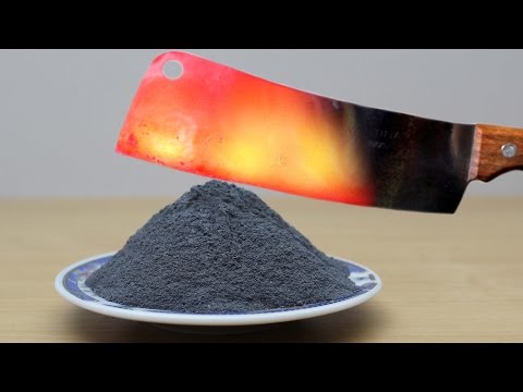 TOP 50 EXPERIMENTS Glowing 1000 degree KNIFE vs FIRECRACKERS, GUNPOWDER, LIGHTERS and More!