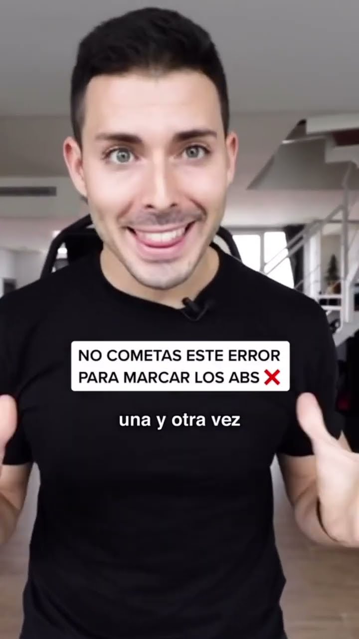 Deja de cometer este ERROR para marcar ABDOMINALES ❌ #error #abdominales #ejercicio #rutina