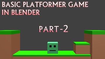 How to make platformer game in blnder part 2 | blender game | how to mahe platforfer game |Pck World