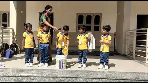Assembly Activity by our little Champs ( golden rules of hygiene)@brundavanaschoolbagalur2025
