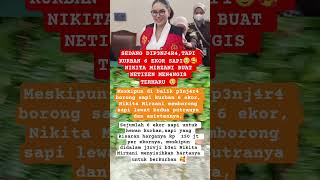 Nikita Mirzani Buat Netizen Men4ngis Terharuberitaartis nikitamirzani trendingshorts short