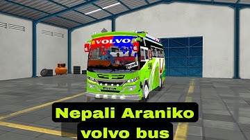 How To Add Nepali volvo bus mod for bus simulator indonesia/bussid bus mod