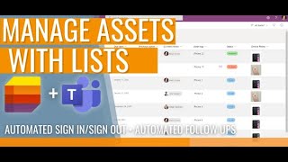 Asset Manager List - Track Assets With Microsoft Lists and Approvals screenshot 5