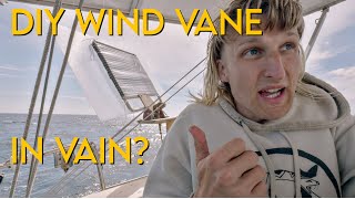 I Built a 50$ DIY Wind Vane for my Sailboat. Update!