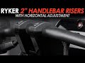 Canam ryker 2 adjustable handlebar risers  slingmods