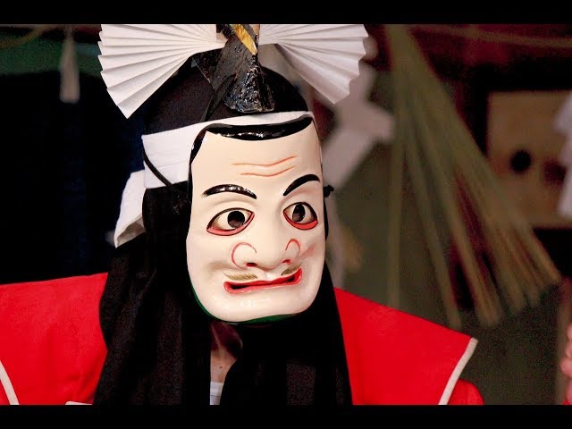 松尾明神】備中神楽 川面社中【令和元年 高梁市 川面町 産土荒神社式年