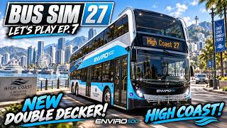 New Double Decker & New City! | Bus Simulator 27 Let’s Play Ep. 7 screenshot 4