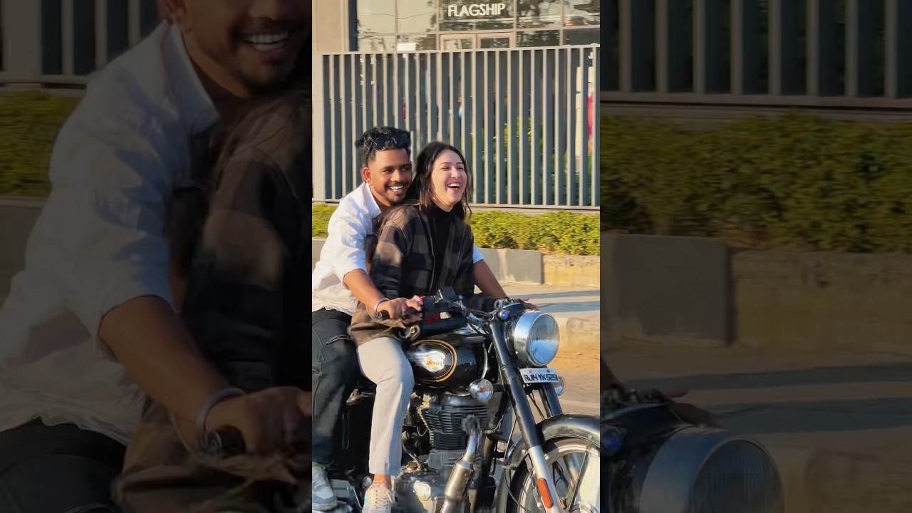 Puchi 🤣 de do Prank 😅 on Cute Girl 😜 #Puchiprank #bullet350 ​⁠@Lappusachin295